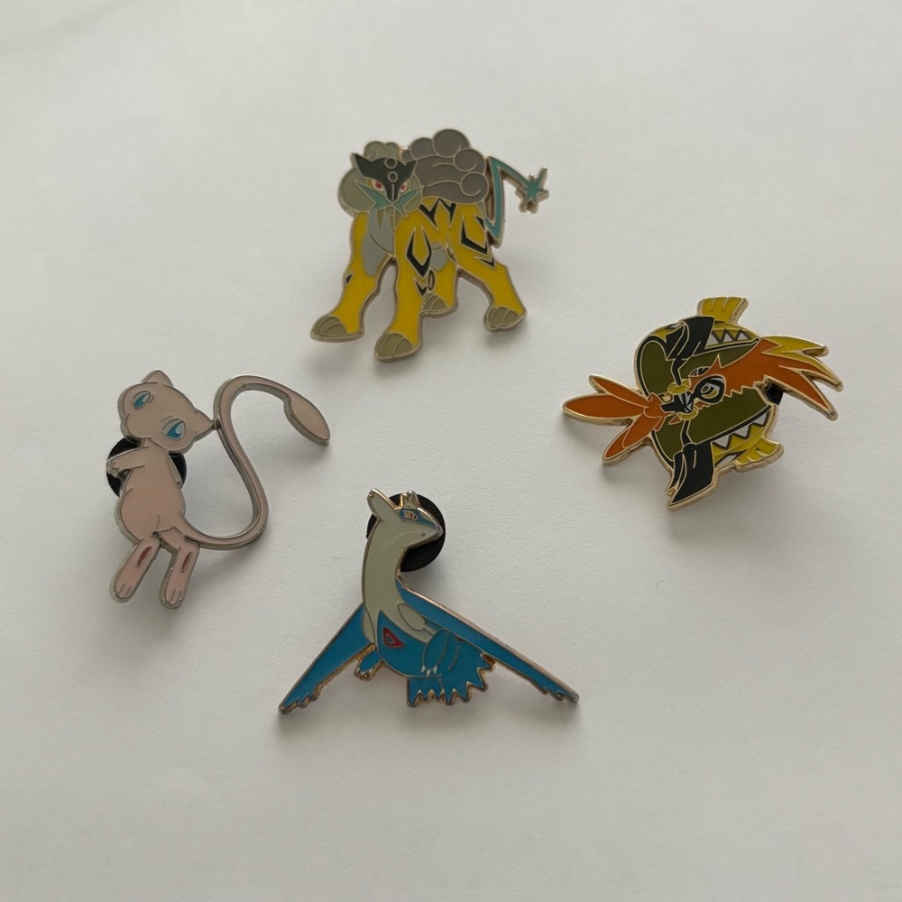 Pokemon pins jewelry Mew Too collectible pins